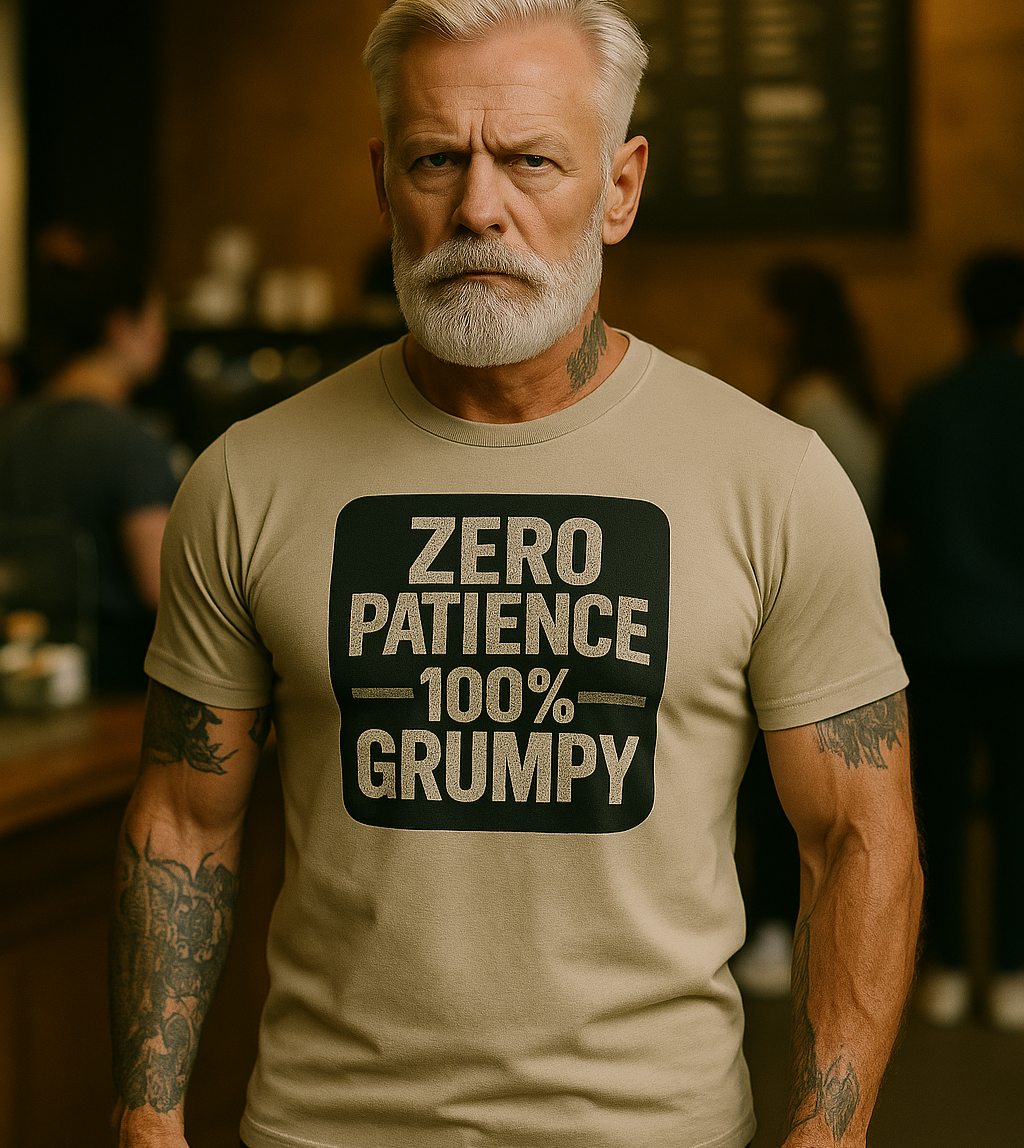 “Grumpy Mode: Permanently On” Tee